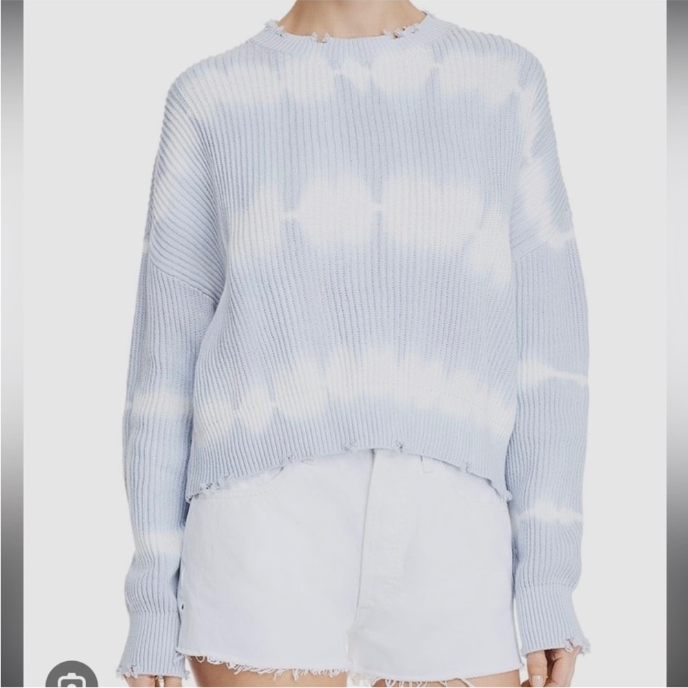 PISTOLA•Blue Tie-Dye Sweater